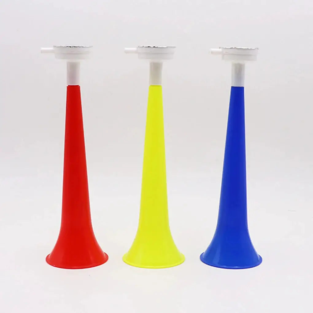Plastic Cheer Horn For Football Games Fans Vuvuzela Trumpet Props