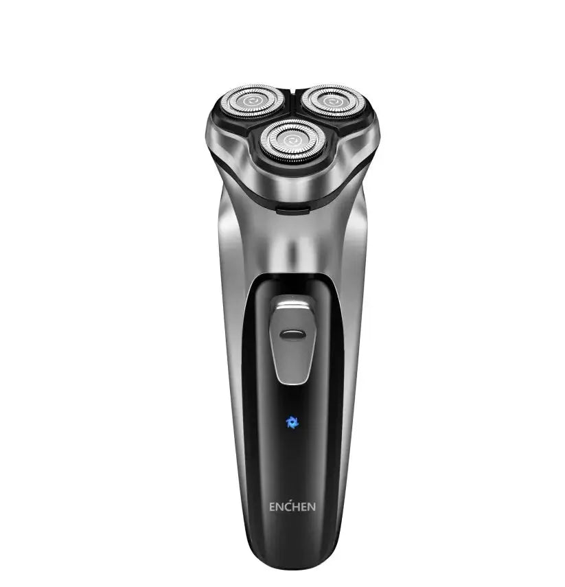Enchen Blackstone Rotary Shaver For Men With 3D Floating Blade System Washable USB Type C Rechargeable