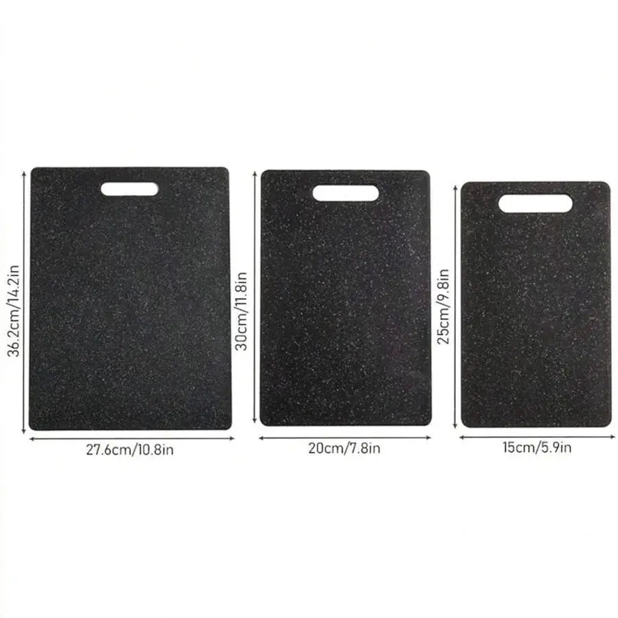 Marble Texture PP Cutting Board Antibacterial And Mildew Resistant Kitchen Vegetable Prep Board Dishwasher Safe