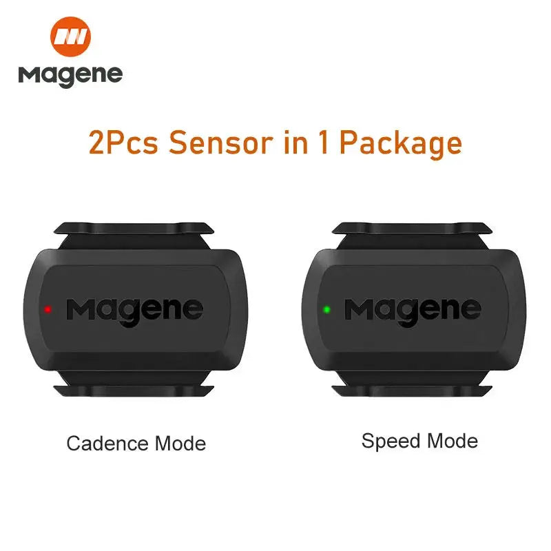 Magene S3 Plus Dual Speed Cadence Sensor ANT and Bluetooth for Bike Computers Wahoo Zwift Onelap