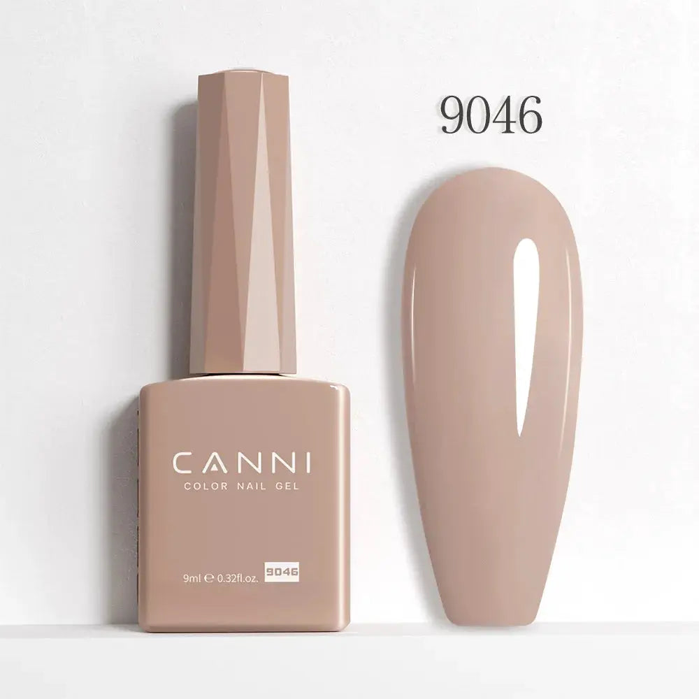 Canni Hema Free Nail Gel Polish Christmas Red Collection Semi Permanent 9ml Long Lasting Shine