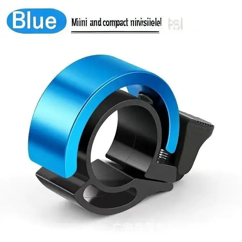 Aluminum Alloy Bicycle Bell For Mountain Bikes Handlebar With Clear Ring Beep Alarm Safety Accessory