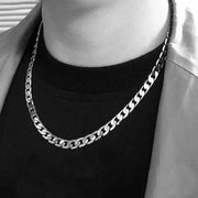 925 Sterling Silver Necklace For Men And Women 16 18 20 22 24 Inch 6mm Chain Luxury Jewelry Gift Wedding Christmas Gift