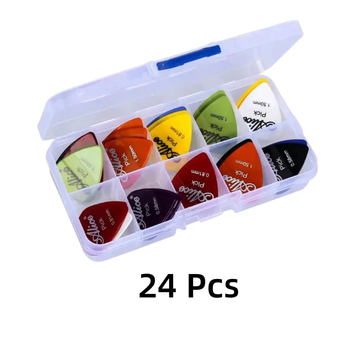 Multicolor ABS Guitar Picks 50 Or 100 Pack Mixed Colors For Acoustic Electric Guitars Bass And Ukulele