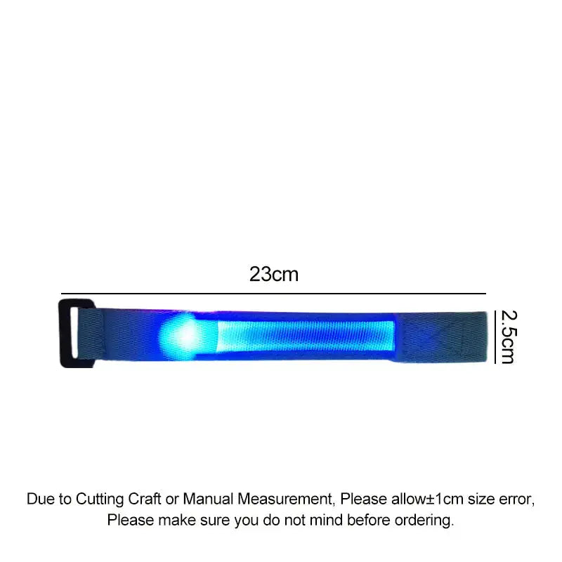 YOMDID LED Luminous Bracelet For Concerts And Parties Wrist Strap