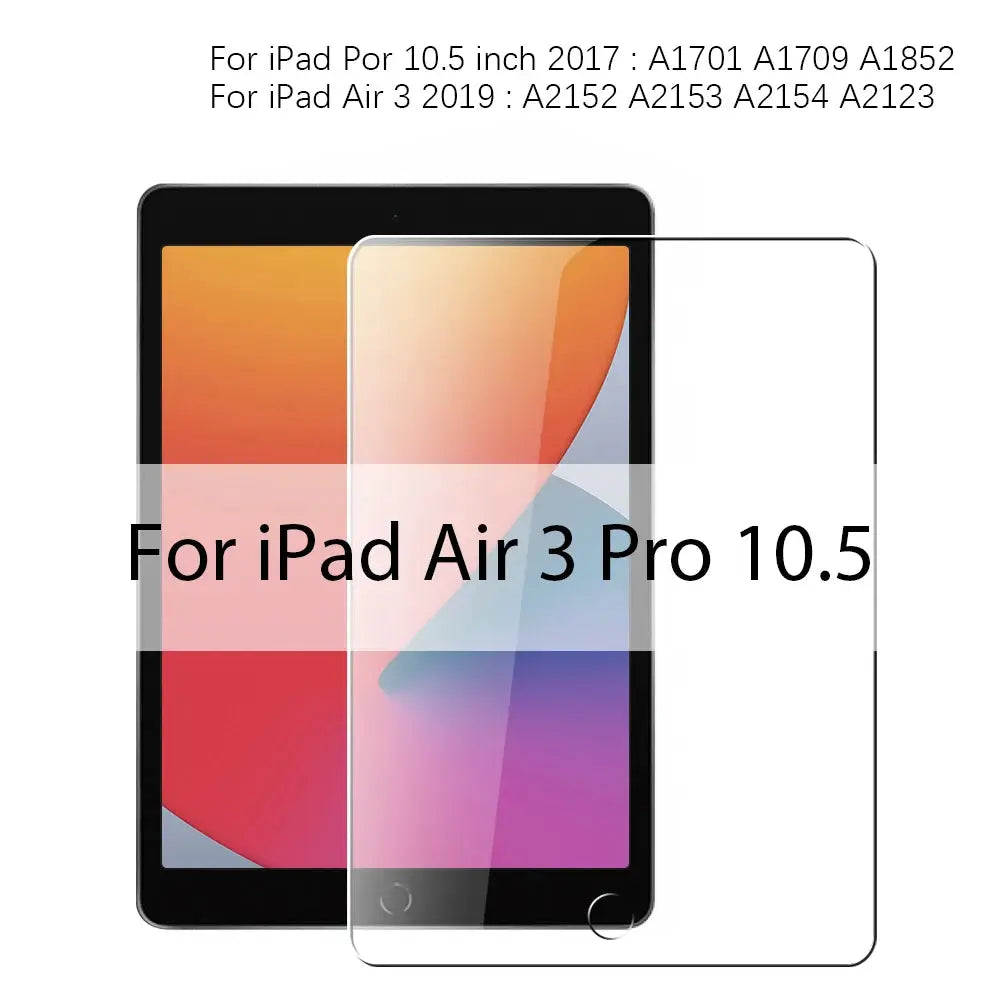 NovaShield Tempered Glass Screen Protector for iPad Pro Air Mini 11 12.9 10.2 Models Ultra Clear and Scratch Resistant