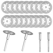 Diamond Saw Cut Off Rotary Tool Blade 20 To 30mm With 3mm Mandrel For Dremel Rotary Tools Stone Glass Tile Metal