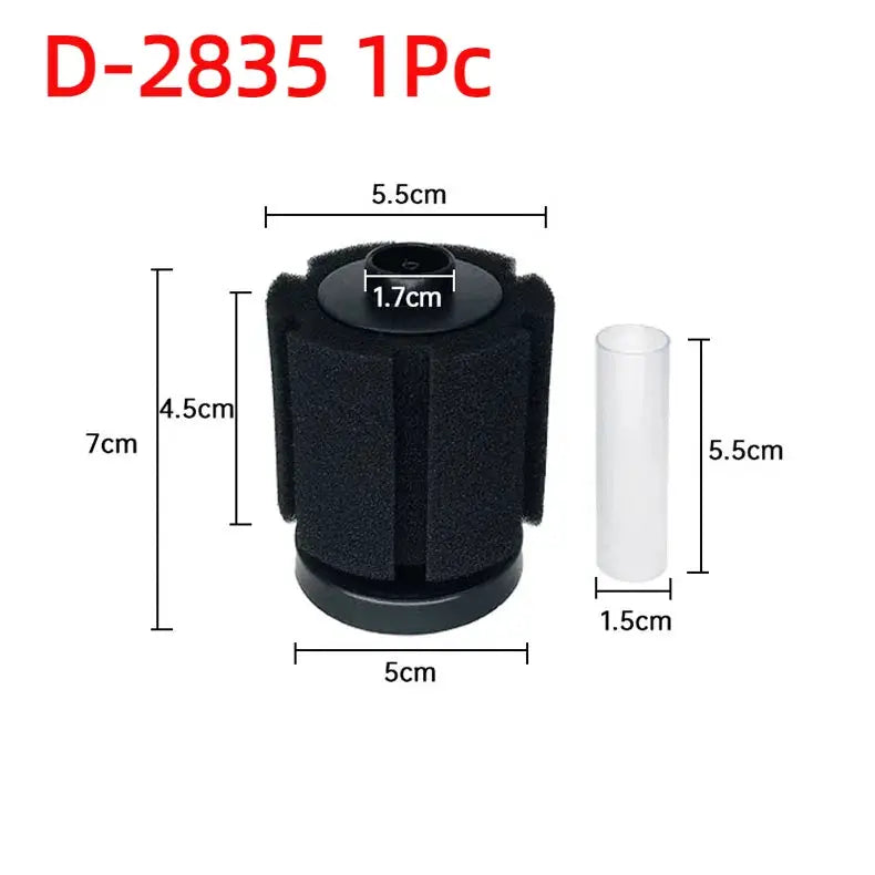 Biochemical Sponge Aquarium Filter For Fish Tank Bio Filter With Air Pump Skimmer For Clear Water