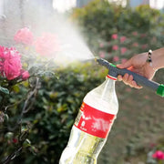 Gardening Beverage Bottle Watering Sprayer High Pressure Manual Sprayer With Adjustable Spray Head For Plants