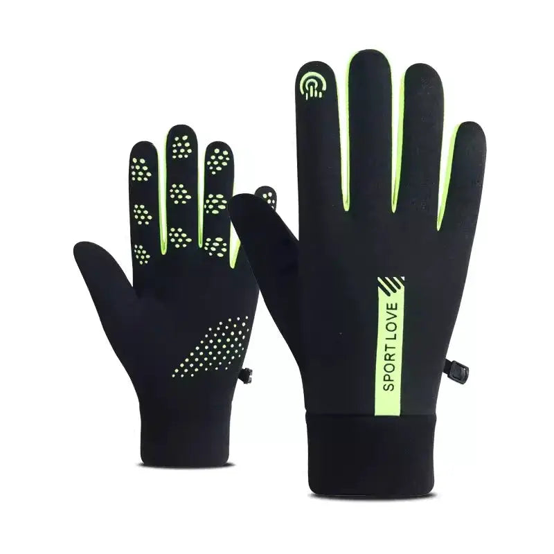 TrailGuard Womens Autumn Winter Waterproof Anti Slip Outdoor Gloves For Cycling And Hiking