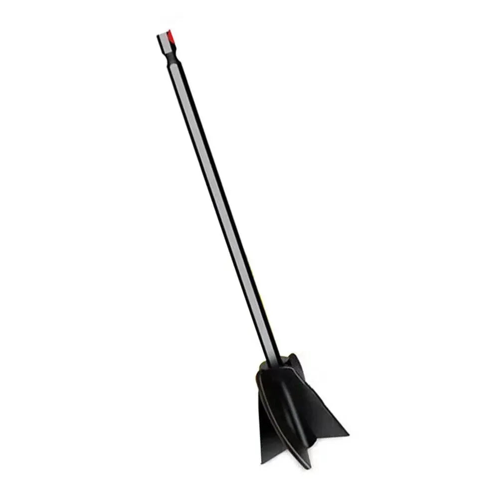 6.35mm Hex Shaft Drill Mixer For Epoxy Resin And Paint High Viscosity Stirring Paddle Attachment