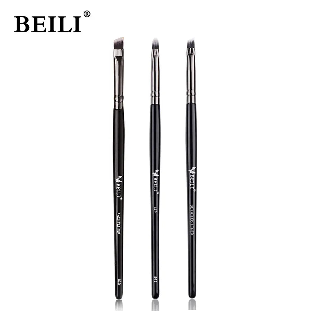 SilkLine Ultra Thin Foundation Brush For Precise Contour And Flawless Cream Makeup Blending