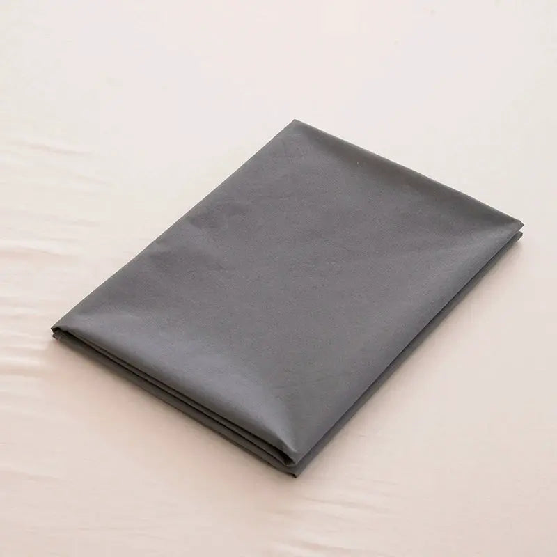 Grey TPU waterproof bed flat sheet mattress cover urine pad for adults, babies, elderly