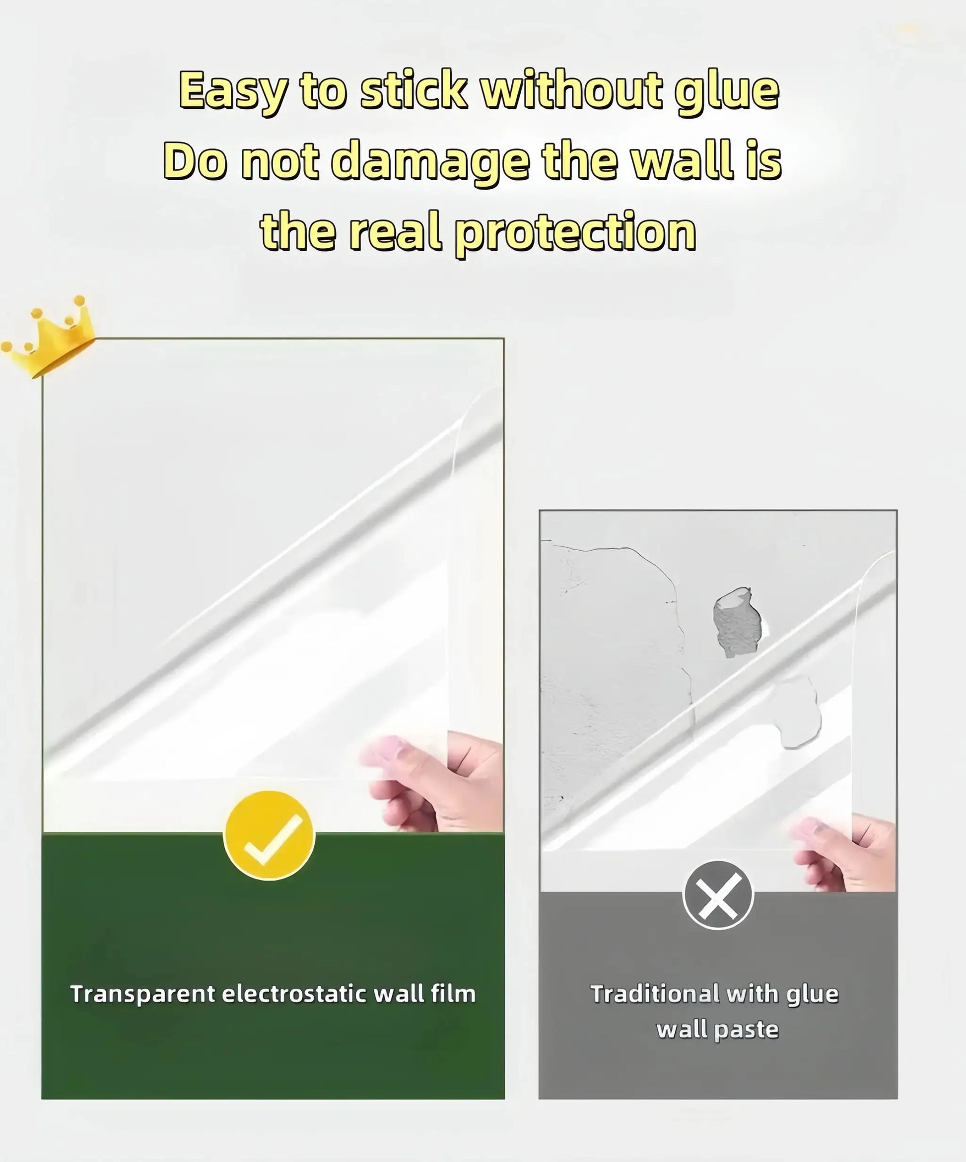 Simples Market self-adhesive wallpaper roll with transparent marble imitation, waterproof wall sticker