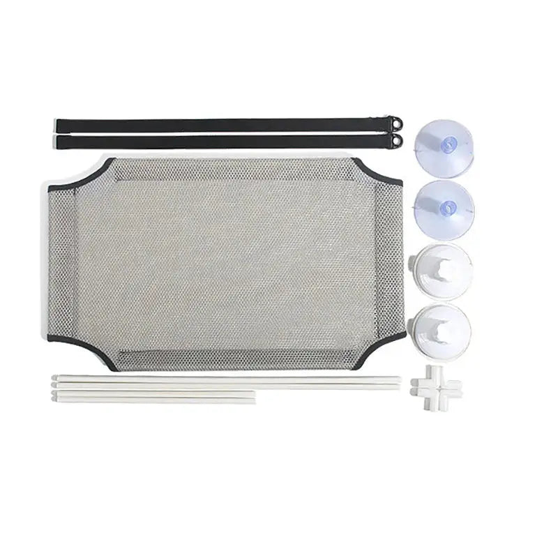 Cat Window Hammock Bed Kitten Sunny Seat Double Decker Tunnel Suction Cup Mounts For Cats Winter