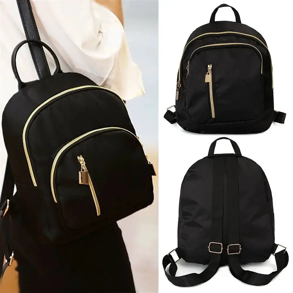 UrbanCarry Oxford Daypack Mini Backpack Durable Oxford Fabric With Adjustable Strap And Multiple Compartments