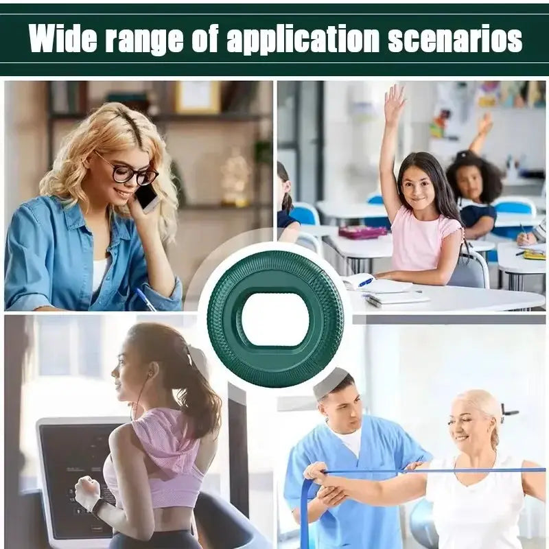 Silicone Finger Gripper Ring For Hand Strengthening And Dexterity Training Wrist And Forearm Exercise Ring