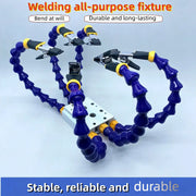 Third Hand Soldering Tool Multi Arm PCB Holder And Magnetic Table Fixture For Electronics Repair