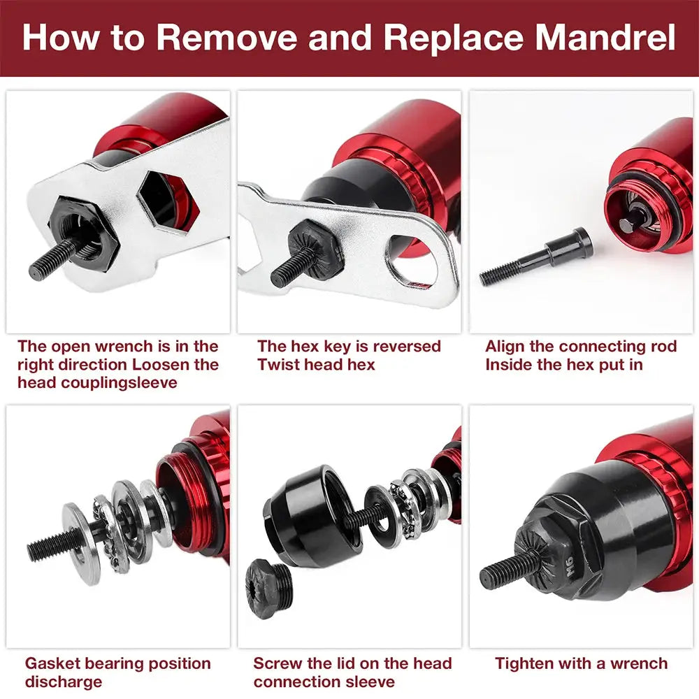 Nut Riveting Tool For Drill M3 To M8 Electric Rivet Nut Gun Converter DIY Quick Riveting Attachment