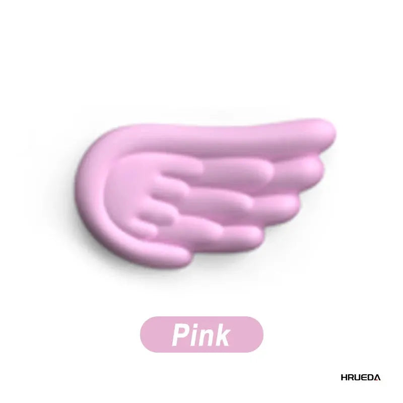 Angel Wing Memory Foam Wrist Rest and Mouse Pad Set for Keyboard and Laptop Ergonomic Non Slip Comfort