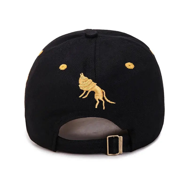 2025 Totem Flame Baseball Cap for Men and Women European and American Style Breathable Net Embroidered Sun Shield