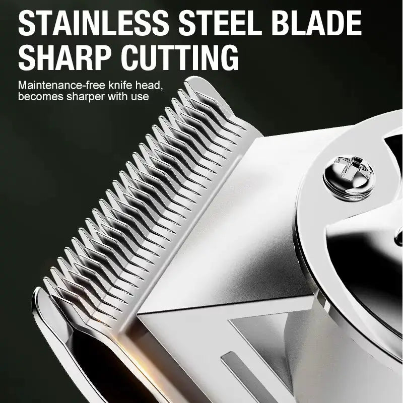 All Metal Blade Electric Hair Clipper For Home And Salon High Power Pet Grooming Tool