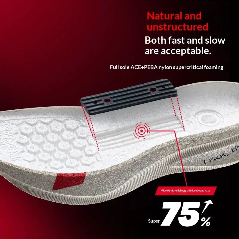 XTEP 2000km PRO men's running sneakers with cushioned stability and lightweight design