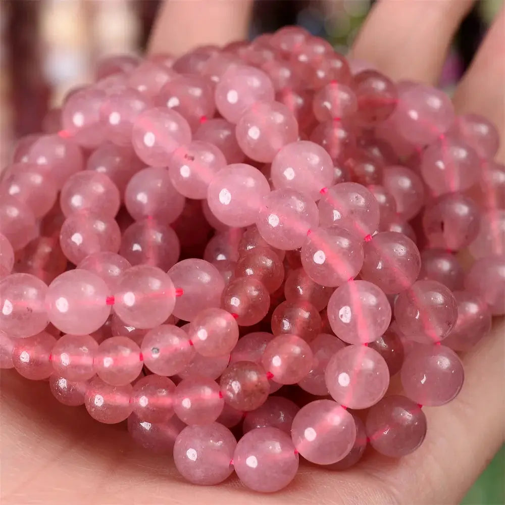 Natural Stone Beads Lava Jasper Tiger Eye Quartz Agate Round Beads 4 To 12mm For Jewelry Making DIY Bracelet Accessories
