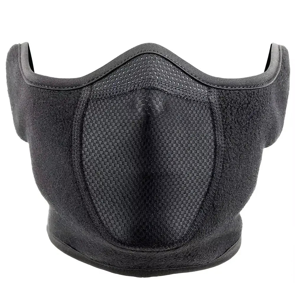 Thermal Neck Warmer Face Mask Scarf For Cold Weather Unisex Fleece Windproof Breathable Skiing Cycling Snowboarding