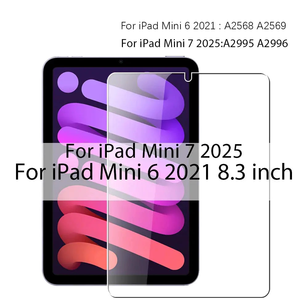 NovaShield Tempered Glass Screen Protector for iPad Pro Air Mini 11 12.9 10.2 Models Ultra Clear and Scratch Resistant