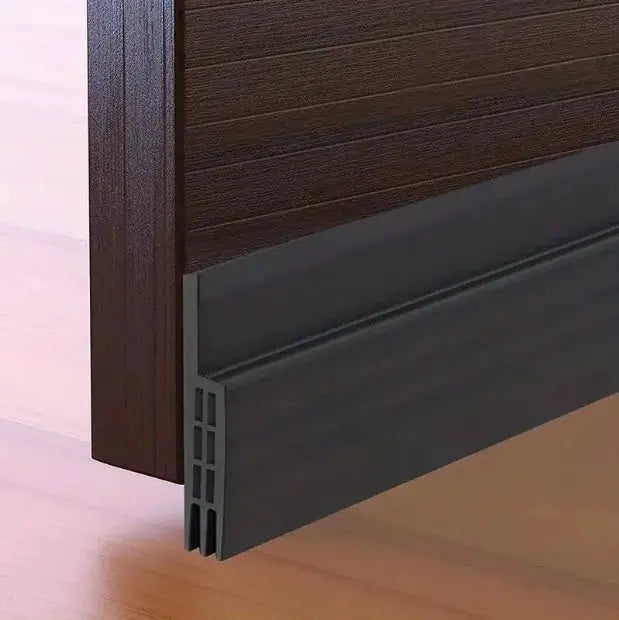Self Adhesive Door Bottom Sealing Strip 1 Meter For Doors And Windows PVC Sound Insulation Windproof Draft Blocker