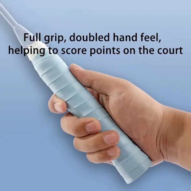 Anti Slip Flat Sweatband Overgrip For Badminton And Tennis With Sweat Absorbing Grip Rubber For Court Performance