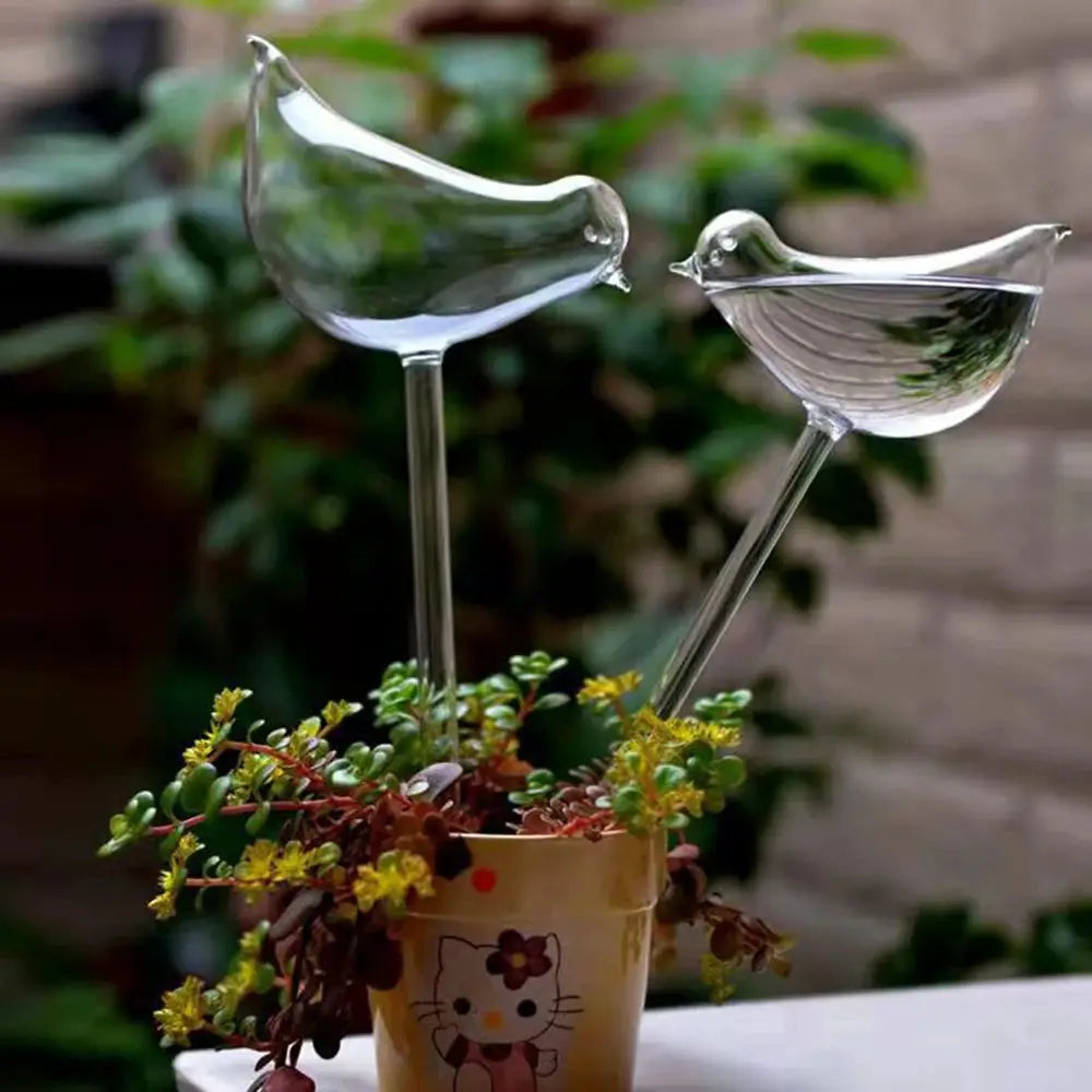 Bird Shaped Self Watering Globes For Automatic Flower Watering Drip Water Seepage Home Garden Tools