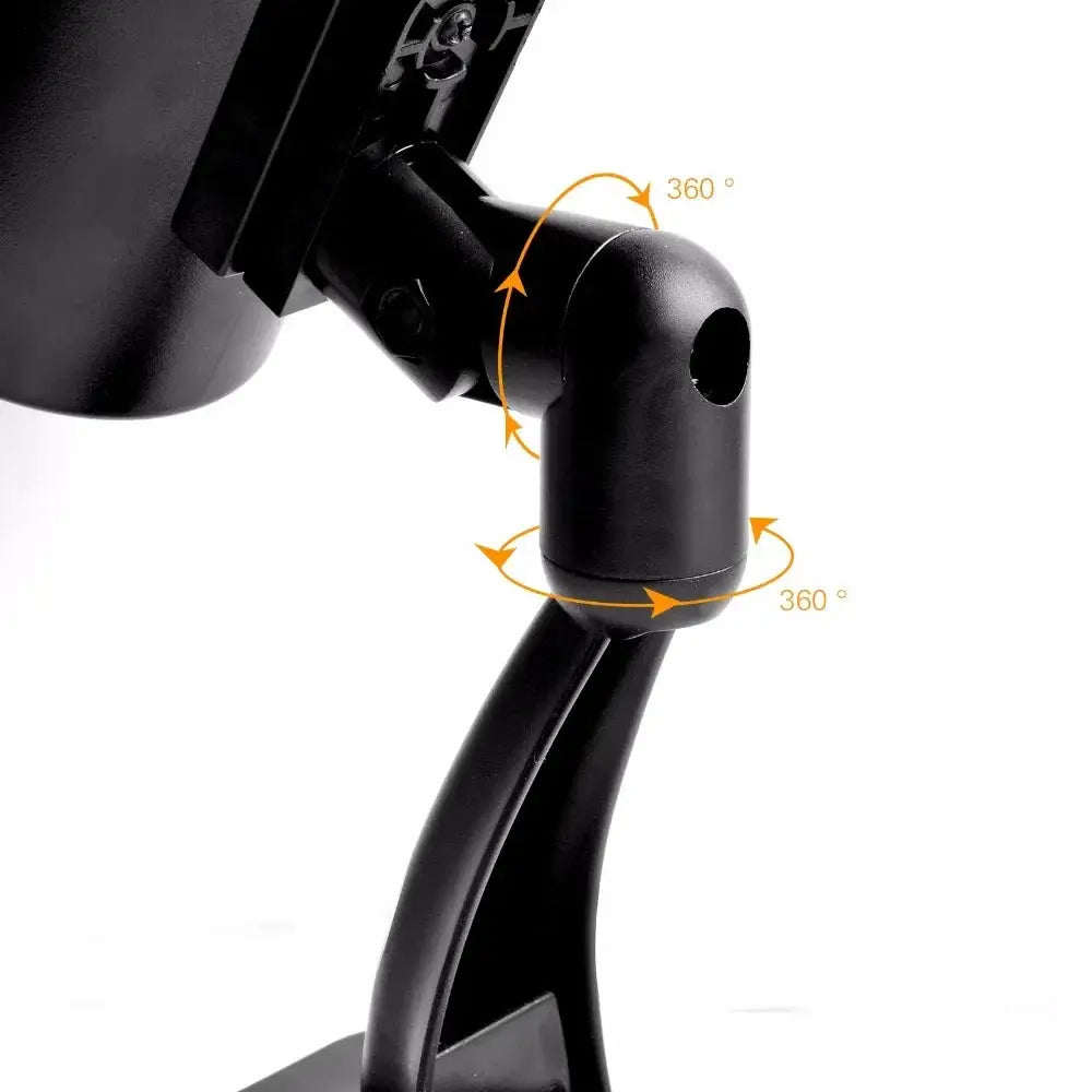 Simples Market Eleopard black fake security camera dummy on adjustable mount with 360° rotation
