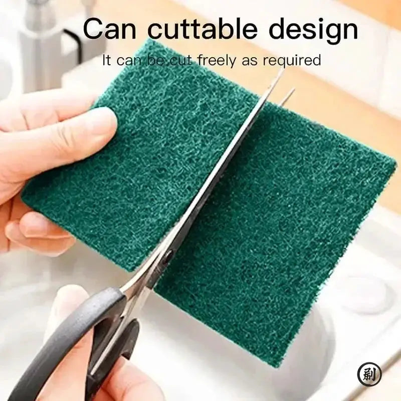 Grit Free Scrub Pads 10 And 30 Pack Scratch Free For Nonstick Pans Multipurpose Reusable Kitchen Sponges For Dishes