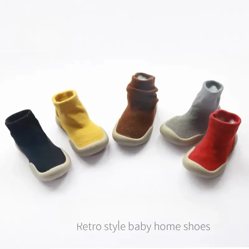 Baby Walking Shoes For Spring And Autumn Anti Slip Indoor Floor Socks For Boys And Girls