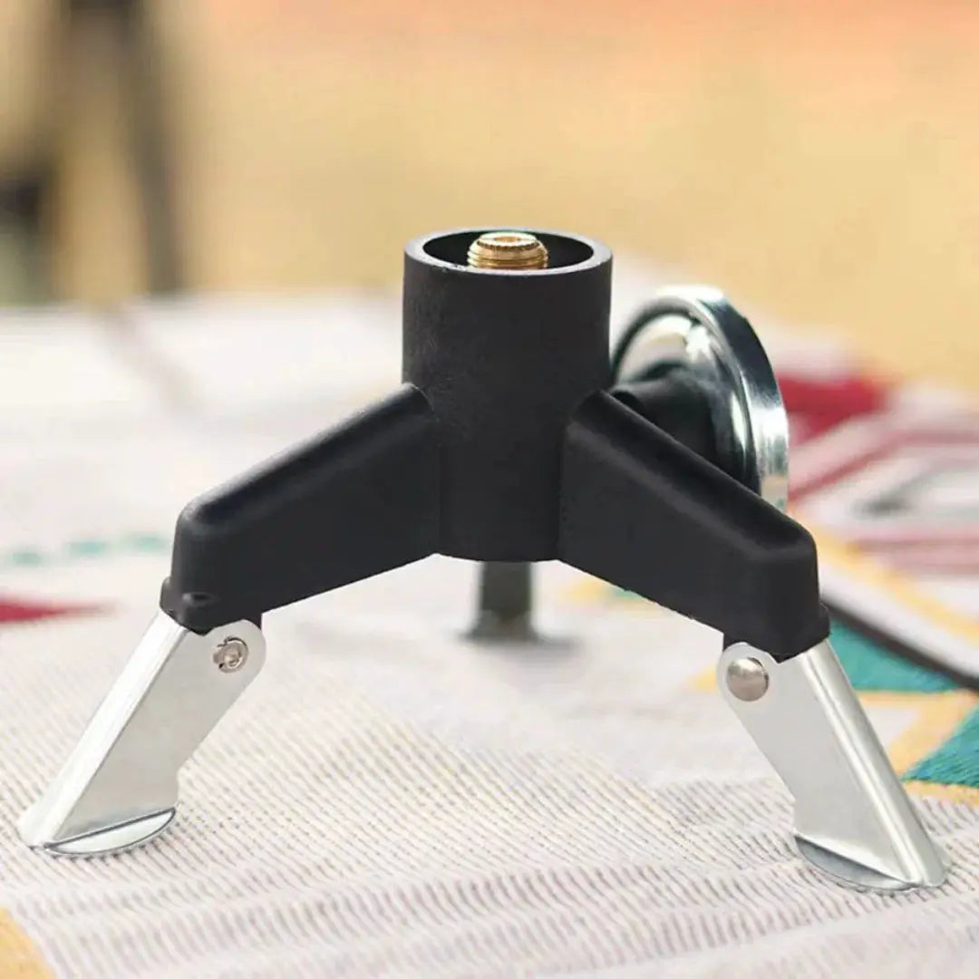 Simples Market camping gas stove adapter tripod stand with folding stainless steel legs