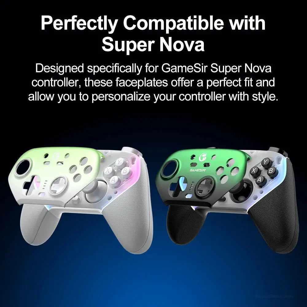 GameSir Super Nova Magnetic Faceplate For Wireless Gamepad Multicolor Shell Cover Front Top Case