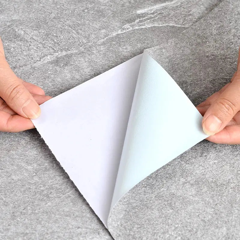Nexa Decor Cement Gray PVC Floor Sticker Waterproof Self Adhesive Anti Slip Vinyl For Home And Hotel Use