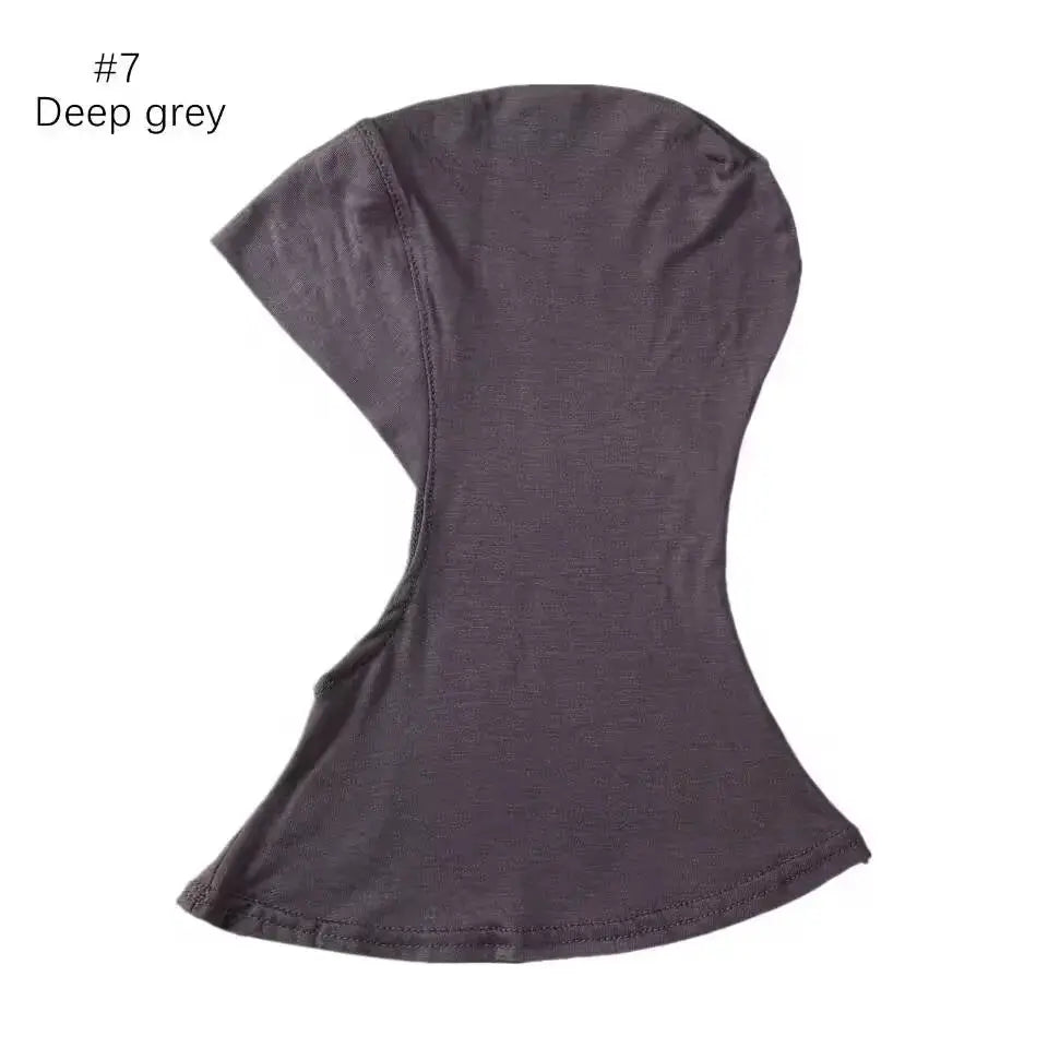 NoorModa Underscarf Hijab Cap Breathable Modal With Tatting Weaving For A Secure All Season Fit