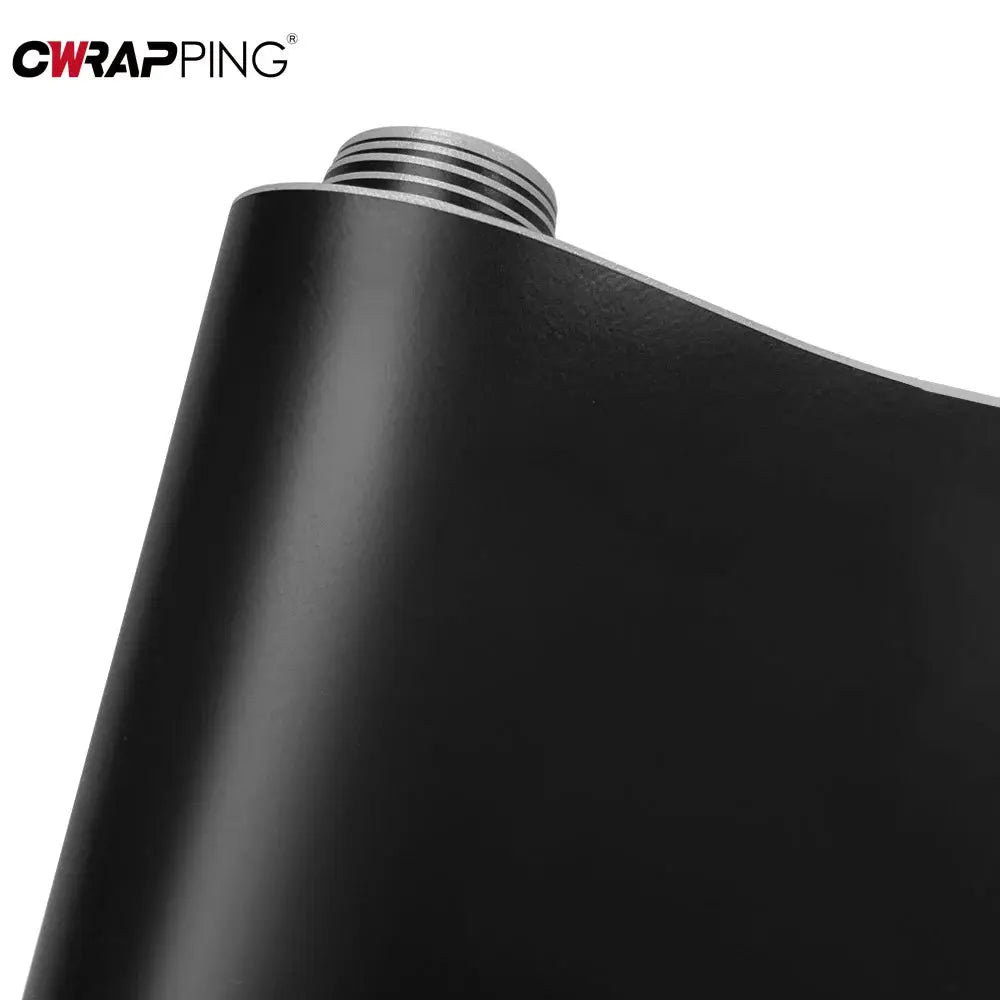 Simples Market PVC car vinyl wrap sheet in waterproof matte black satin finish