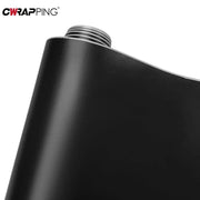 Simples Market PVC car vinyl wrap sheet in waterproof matte black satin finish