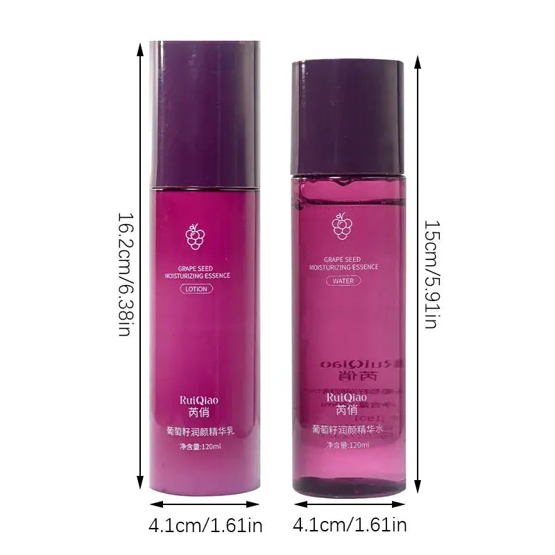 Grape Seed Moisturizing Essence Emulsion For Firming Hydration Whitening And Anti Aging Skin Care