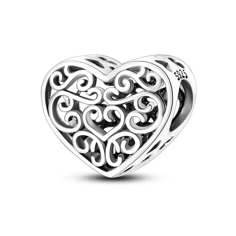 925 Sterling Silver Pendant Beads Carnivorous Plant Monster Charm Trendy Collection For Bracelet And Necklace Jewelry