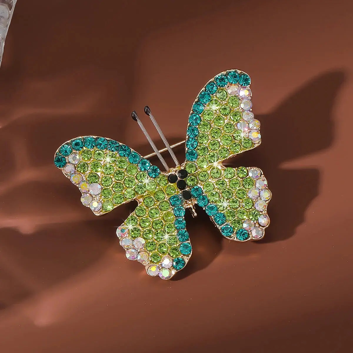 Butterfly Brooch for Women Sparkling Forest Inspired Design Daily Wear Jewelry Accessory