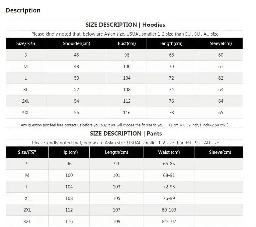 Men's Autumn and Winter New Solid Color Hoodie+pants Two-piece Set Fashionable Casual Sports Set Size S-3XL