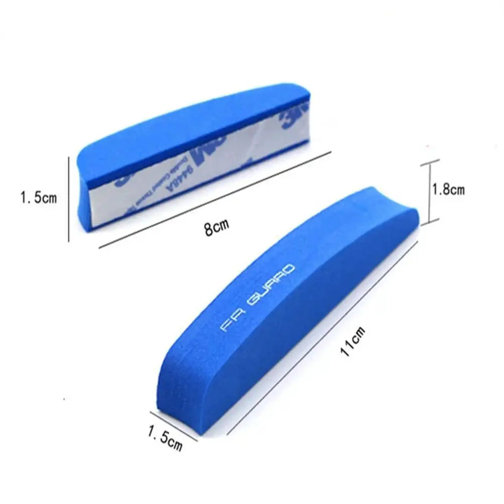 4 Piece Car Door Protector Guard Strips Rubber Bumper Stickers Auto Door Edge Protection Scratch Guard