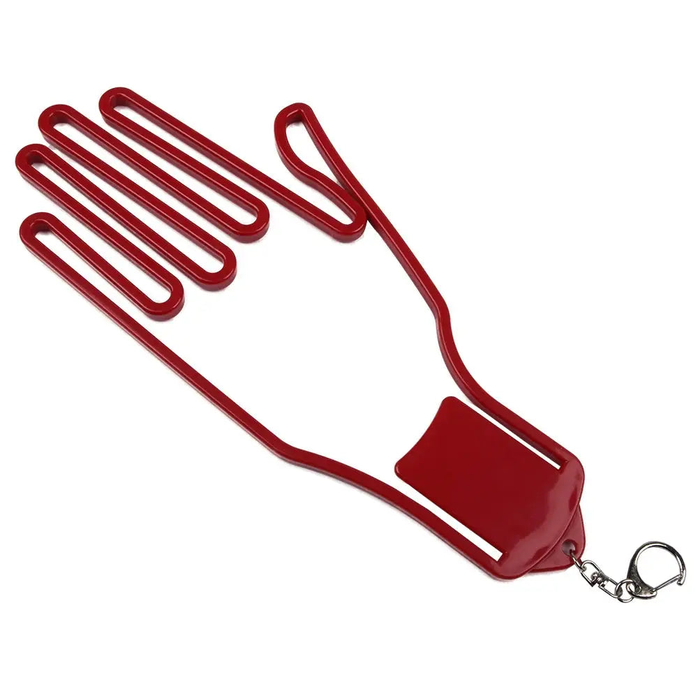 Golf Gloves Stretcher Holder Keeper Hanger Rack Dryer Shaper Accessory Plastic With Metal Buckle