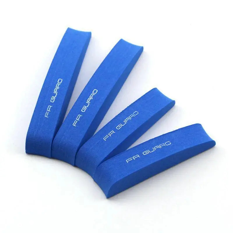 4 Piece Car Door Protector Guard Strips Rubber Bumper Stickers Auto Door Edge Protection Scratch Guard
