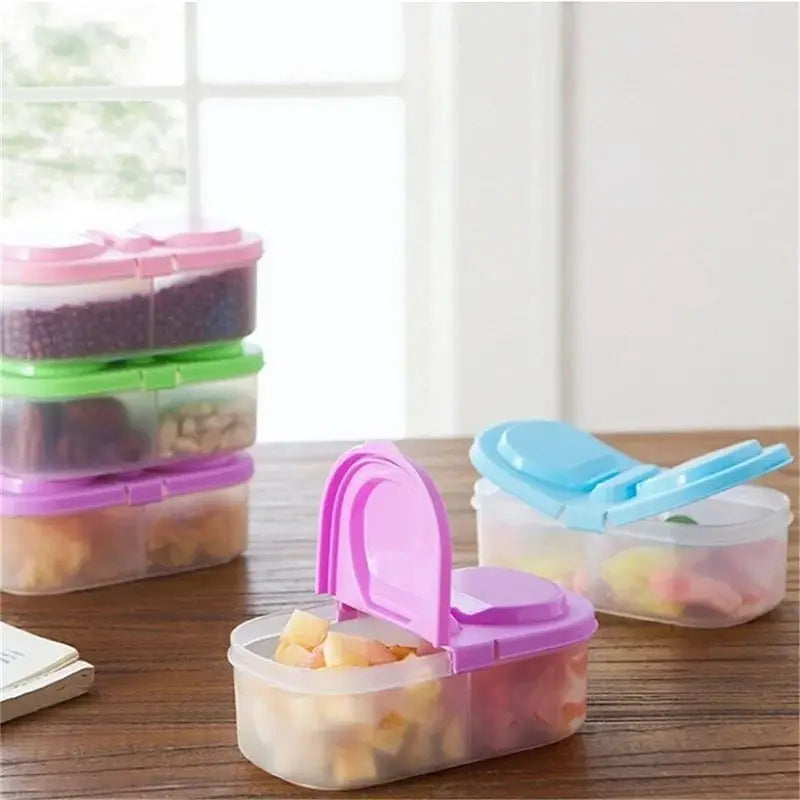 Portable Plastic Protector Case Lunch Box For Outdoor Travel And Fruit Storage Container Durable PP Material